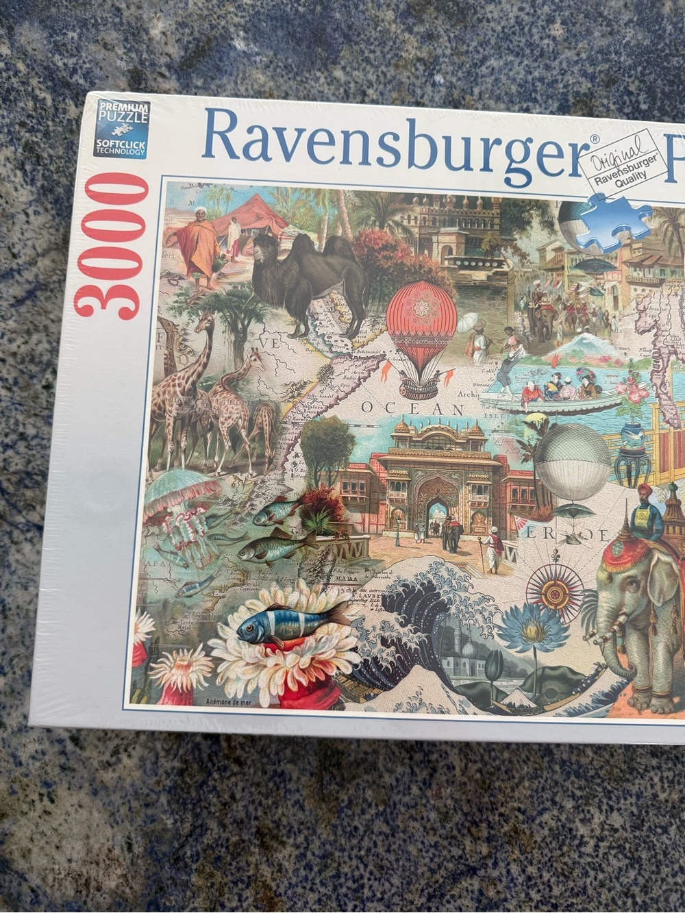 Ravensburger 3000-Piece Illustrated Oceania Scene Puzzle - Multicolor - Picture 2 of 6